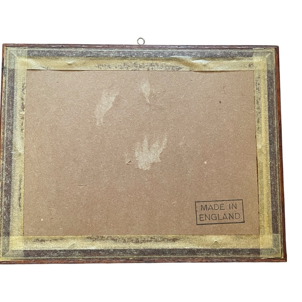 Vintage print of a Victorian painting, “An Introduction”,by Emily Crawford,small - Picture 4 of 4